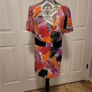 Fashion‎ bug fern design tunic top